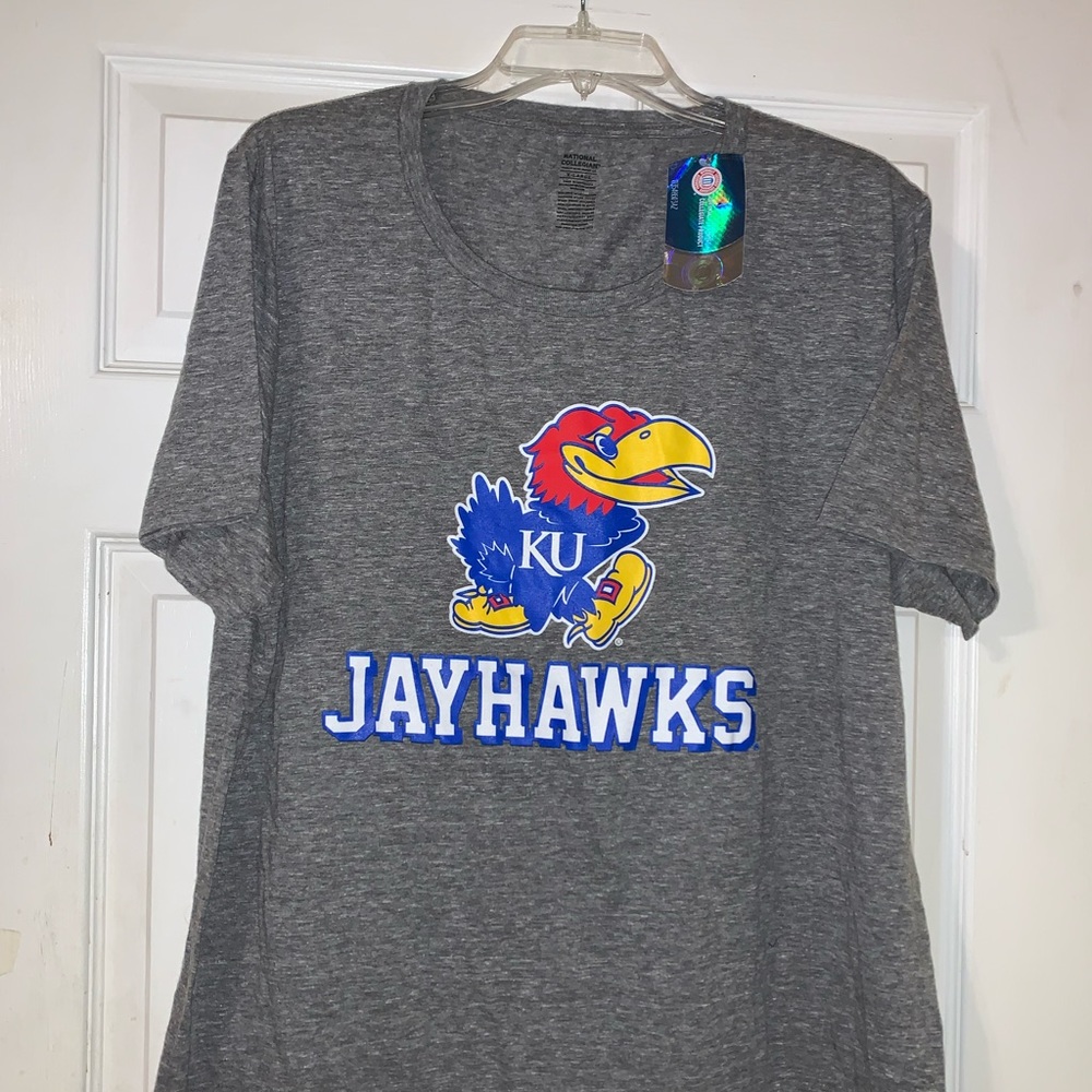 🐦🏟️ University of Kansas Jayhawks Rock Chalk Shirt 🏟️🐦